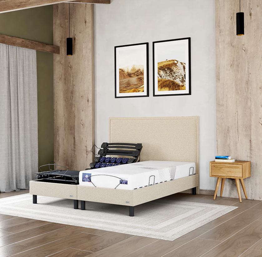 Sommier électrique tapissier duo EUPHORY Sommier électrique tapissier duo EUPHORY